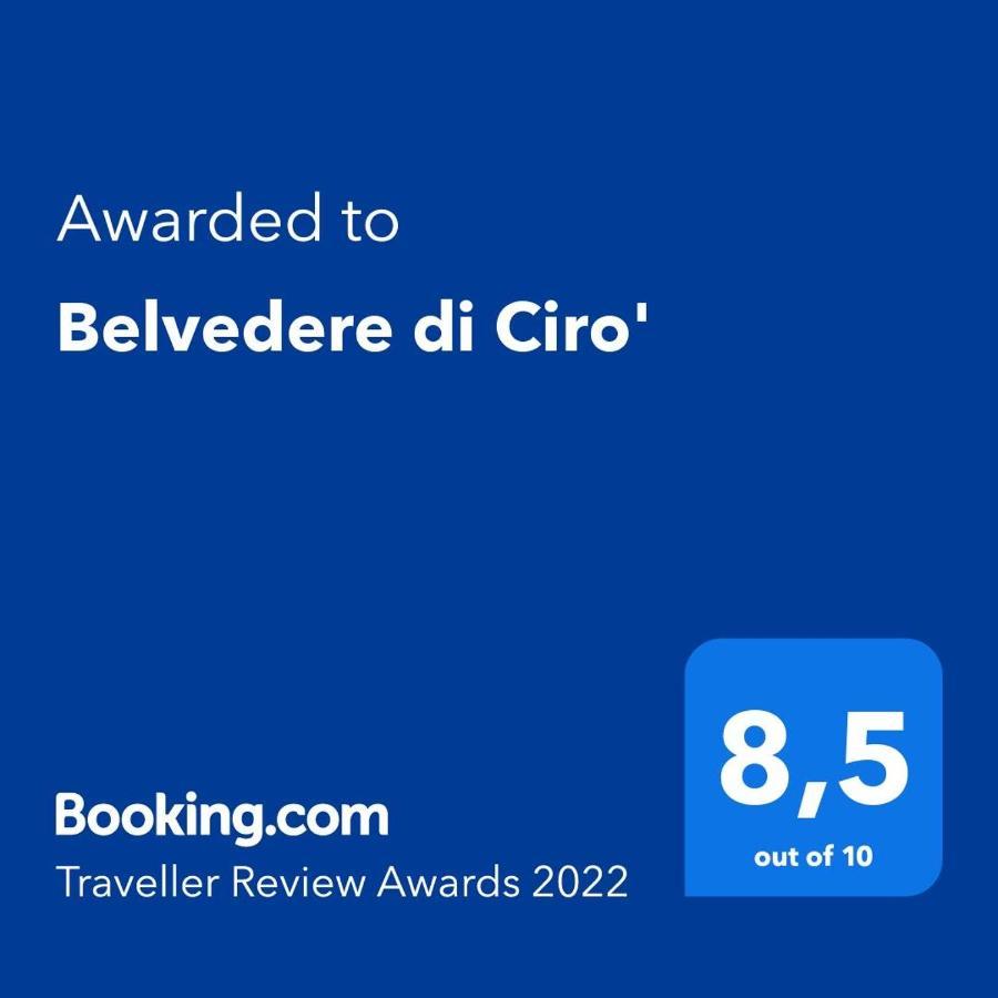 Belvedere Di Ciro' Exterior foto